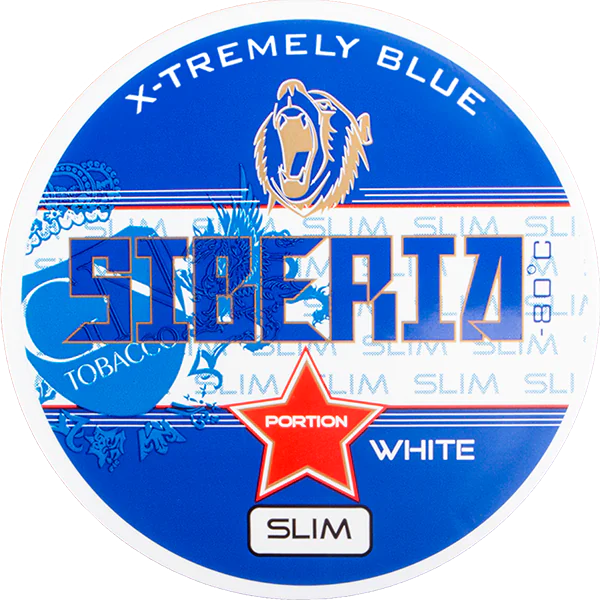 Siberia Slim White Portion Snus