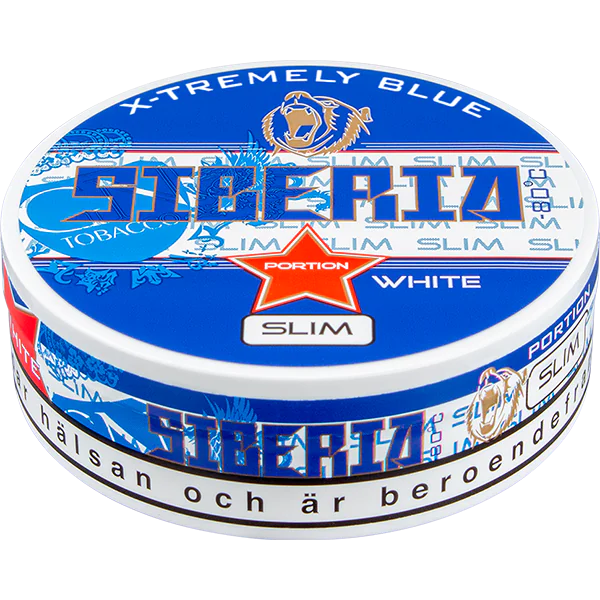 Siberia Slim White Portion Snus
