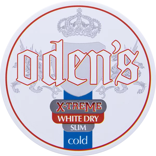 Oden’s Cold Extreme Slim White Dry Portion Snus