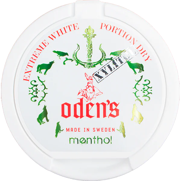 Oden’s Pure Wintergreen Extreme White Dry Portion Snus