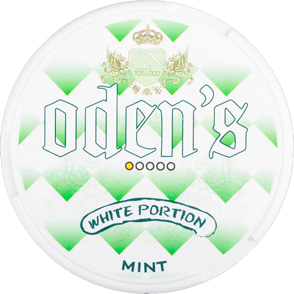 Oden’s Mint White Portion Snus