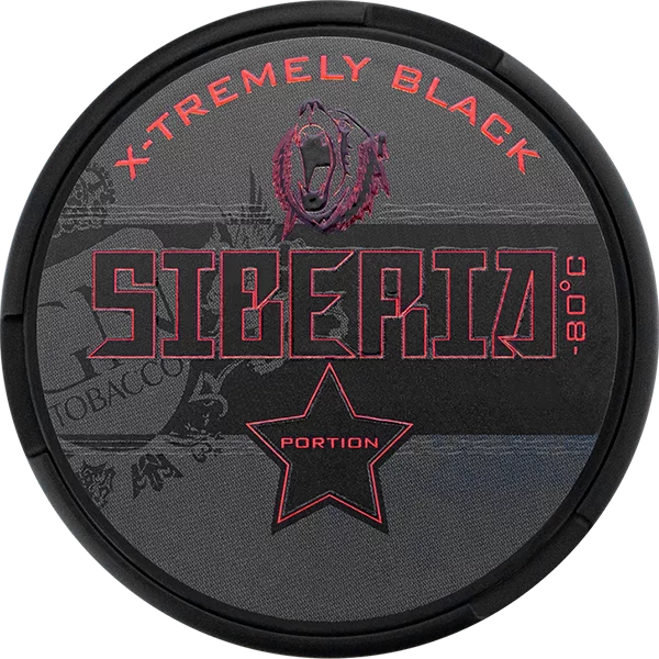 Siberia Black Portion Snus