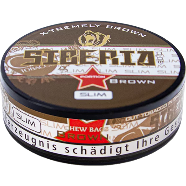 Siberia Slim Brown Portion Snus