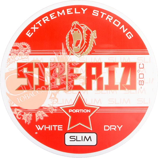 Siberia Slim White Dry Portion Snus