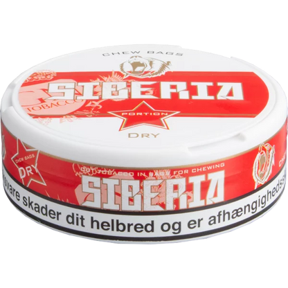 Siberia White Dry Portion Snus