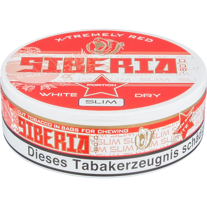 Siberia Slim White Dry Portion Snus