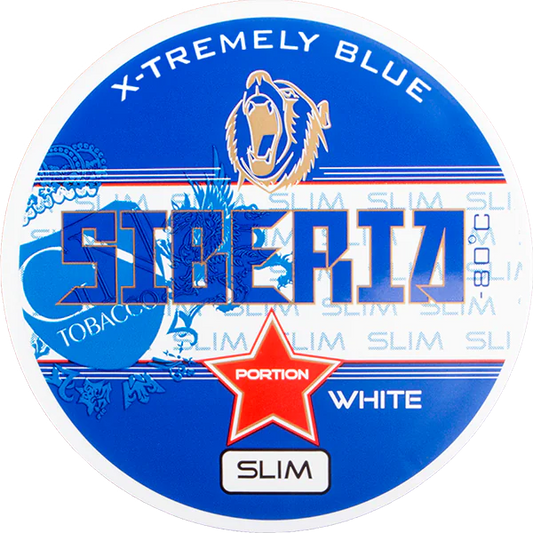 Siberia Slim White Portion Snus