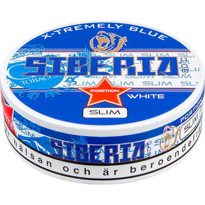 Siberia Slim White Portion Snus