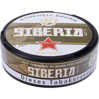 Siberia -80 Degrees Brown Portion Snus