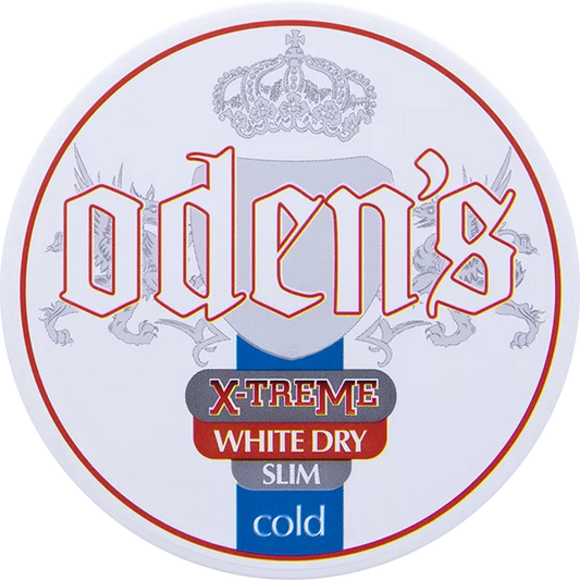 Oden’s Cold Extreme Slim White Dry Portion Snus
