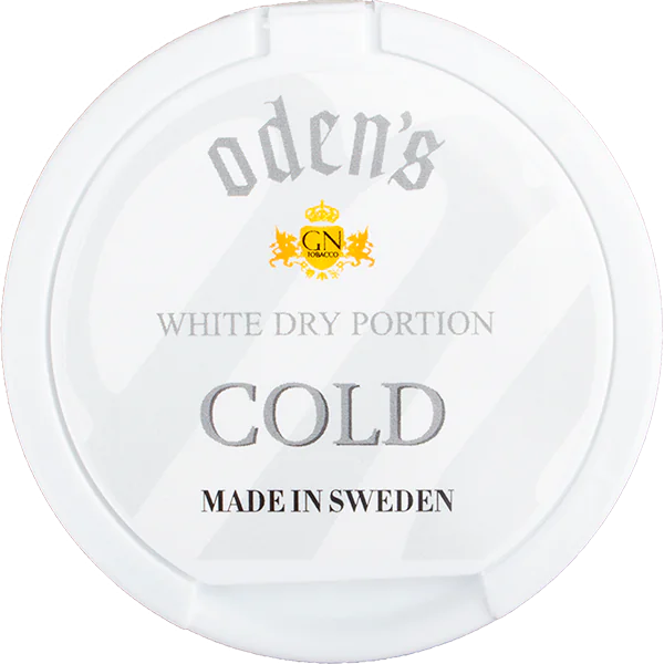 Oden’s Cold White Dry Portion Snus