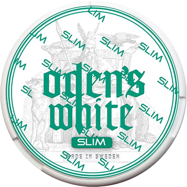 Oden’s Double Mint Extreme White Slim Portion Snus