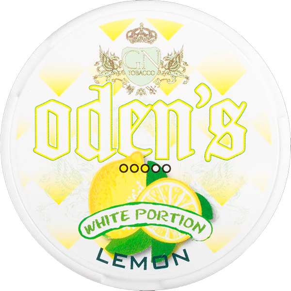 Oden’s Lemon White Portion Snus
