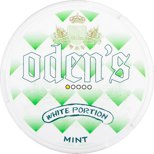 Oden’s Mint White Portion Snus