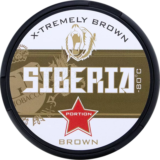 Siberia -80 Degrees Brown Portion Snus