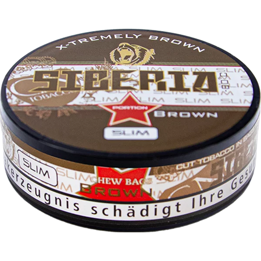 Siberia Slim Brown Portion Snus